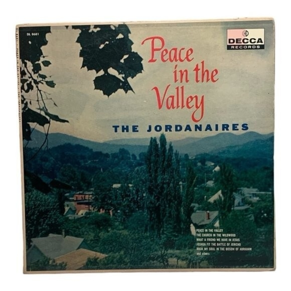 LP The Jordanaires - Peace In The Valley Vinyl Record